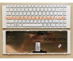 Sony Keyboard คีย์บอร์ด VAIO VPCEG / EG Series ภาษาไทย อังกฤษ
